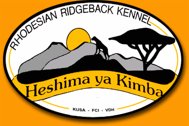 Heshima ya Kimba ( 1996 - 2003 Anke van Wyk)